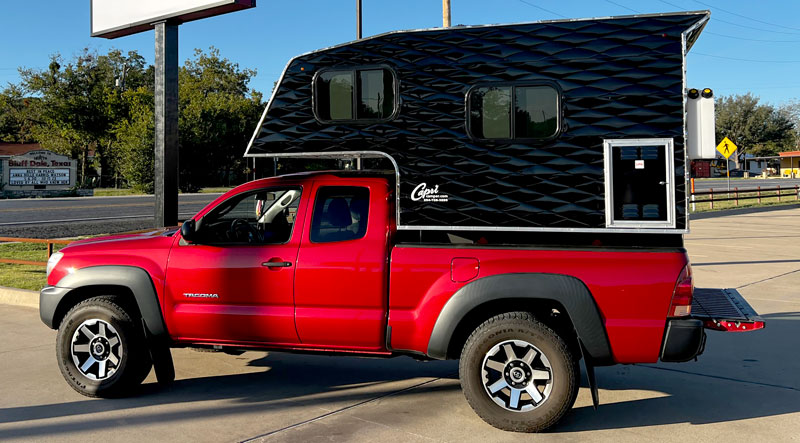 Capri Retreat Camper For Tacoma Trucks