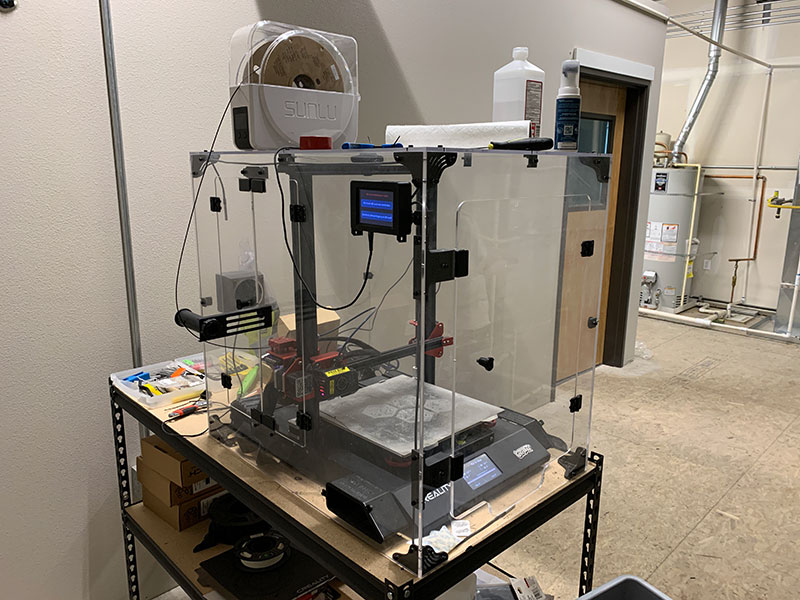 Cube Series Tech 3D Printer Ready To Go