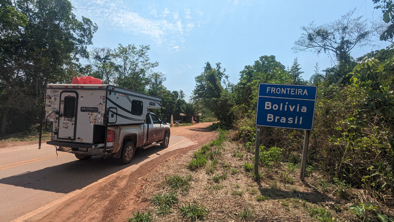 The Border of Brazil and Bolivia