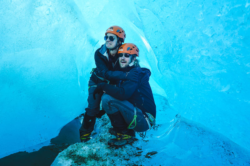 Inside a Glacier in Chile