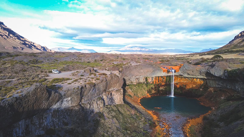 Sunrise At Agria Waterfall Argentina