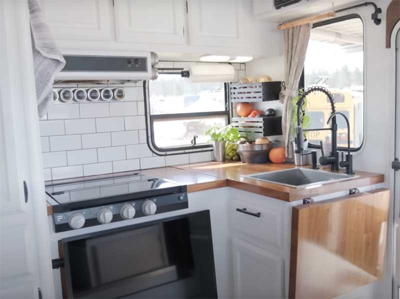Lance 981 Renovated Kitchen