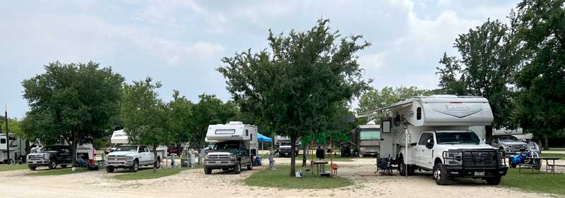 Lance Campers At Texas Rally