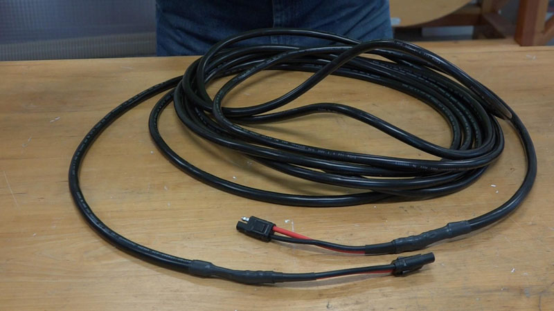 RV Emergency Electrical Hookup 30' Extension Cable