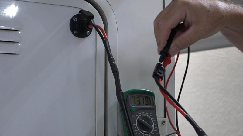 RV Emergency Electrical Hookup Checking 30' Cable Polarity