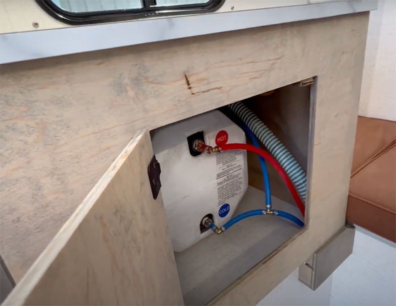 Water Heater Capri Retreat Mid Size Camper