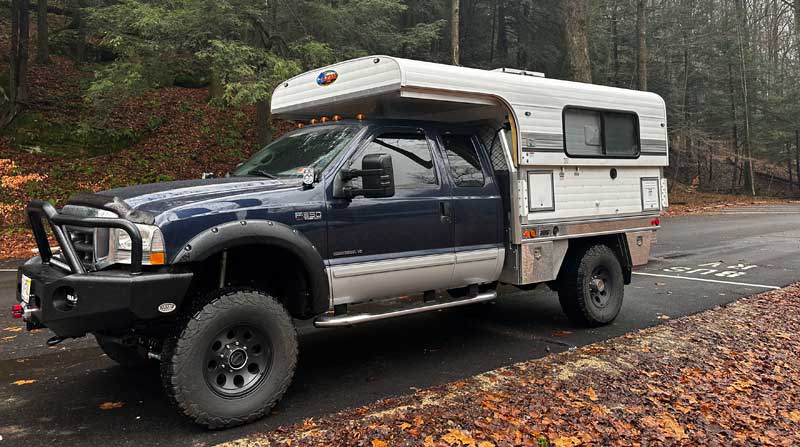 2002 Ford F 350 With Alaskan Camper