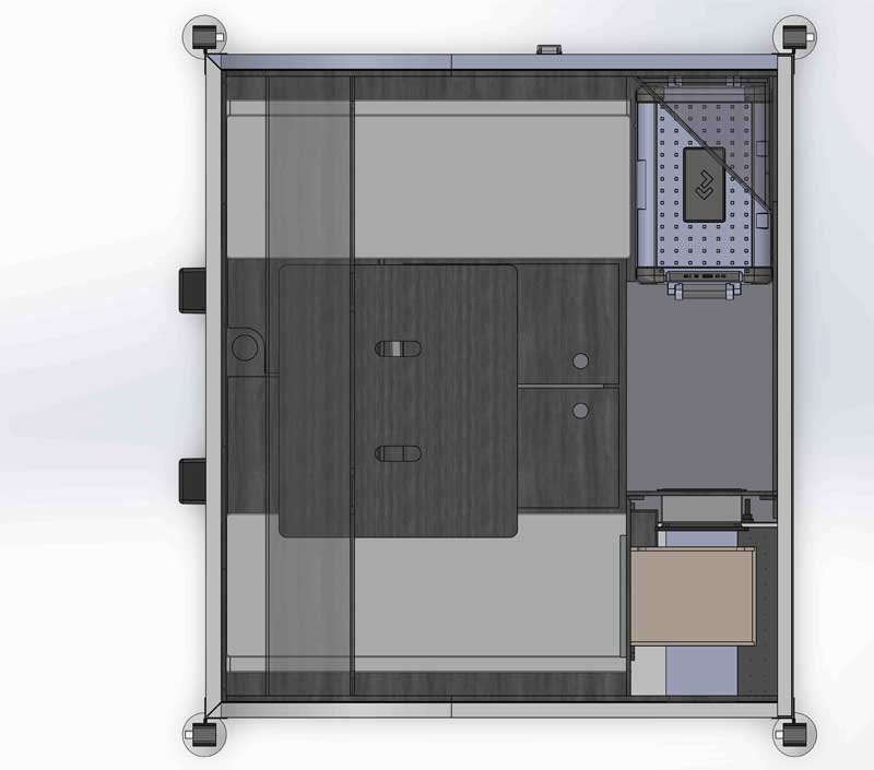 Grumpy Bear Arctos Camper Floorplan