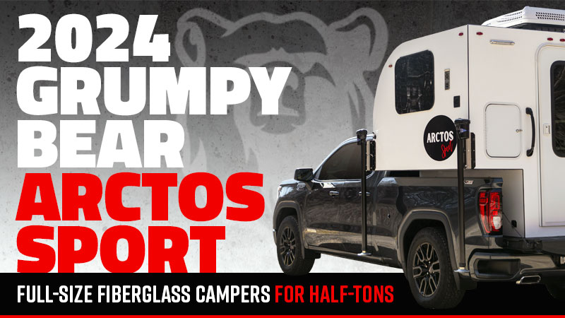 Grumpy Bear Arctos Sport Caboverless Camper