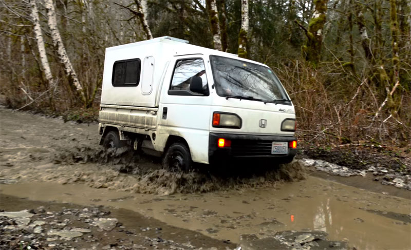 Kei Truck Muddy Road