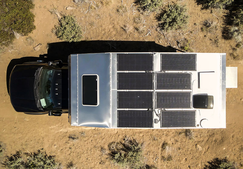 Kingstar 800 Watts Solar On Roof