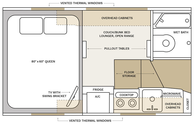 Kingstar Camino 66 Floor Plan