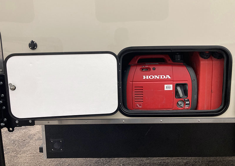 Kingstar Honda Generator Compartment