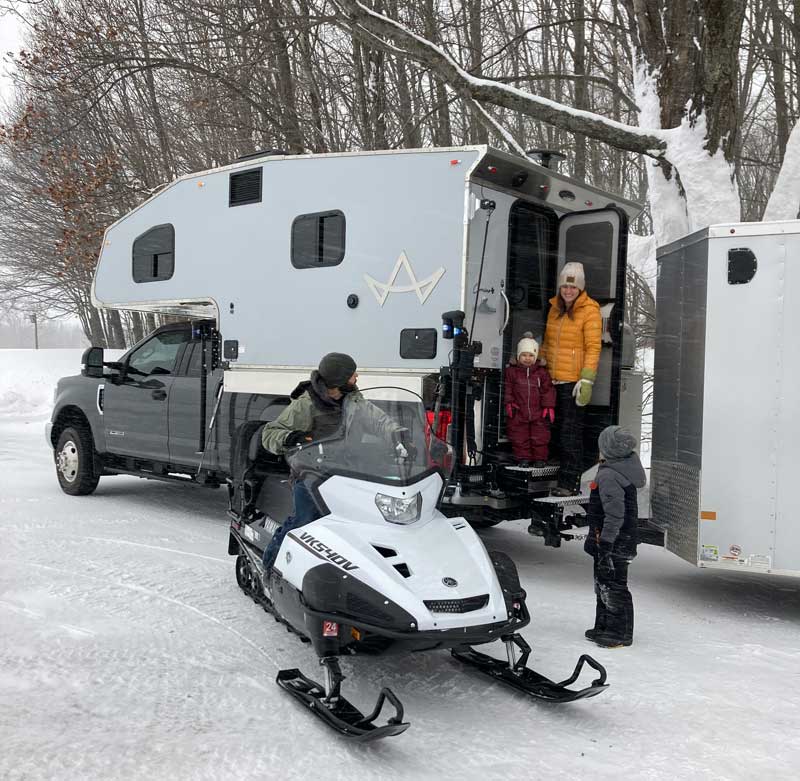 Kingstar Camper Winter Snowmobile