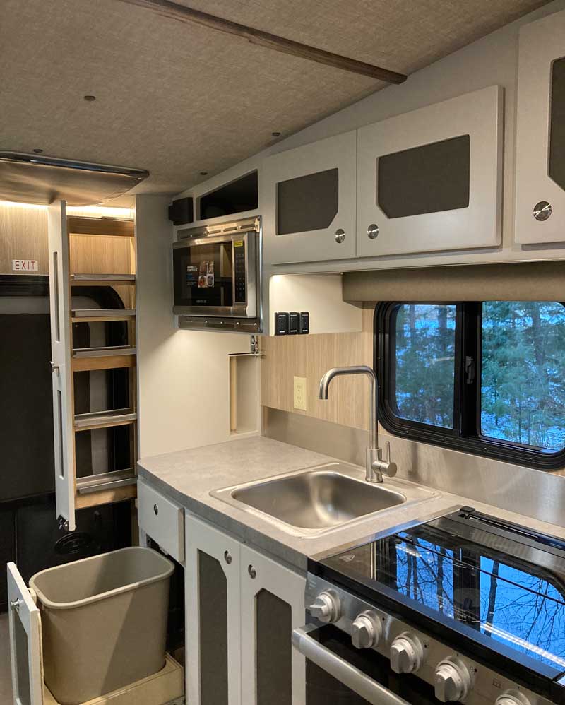 Kingstar Storage Pantry And Trash Can