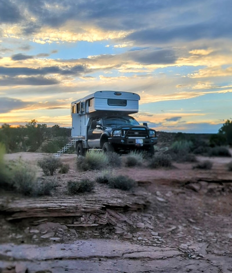 Moab Utah Camping With Alaskan Camper