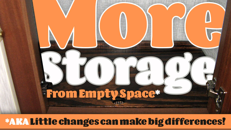 More Storage From Empty Space