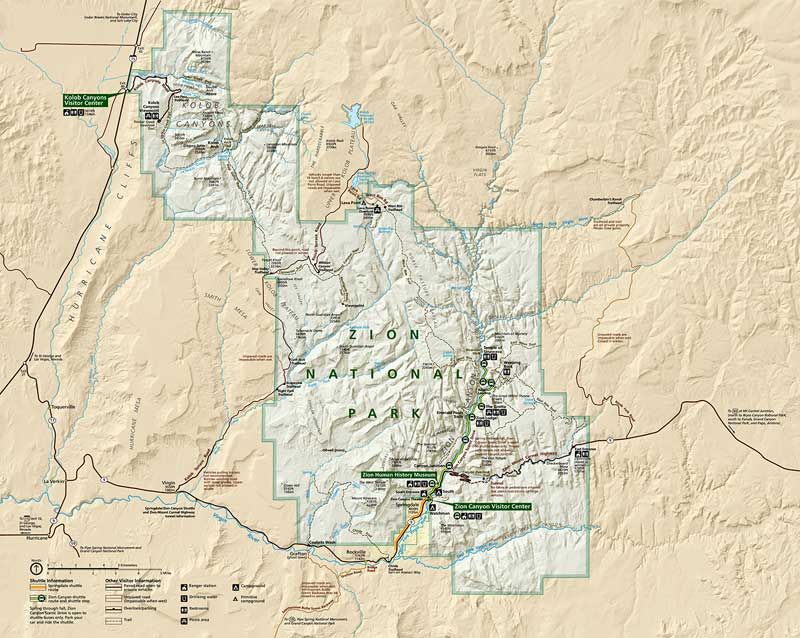 Zion Map Park Junkie