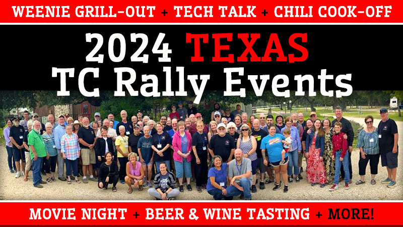 2024 Texas Camper Rally Events