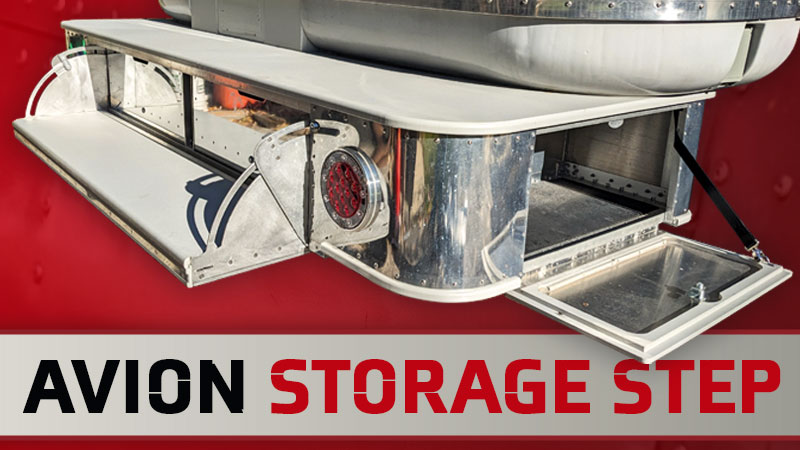 Avion Camper Storage Step