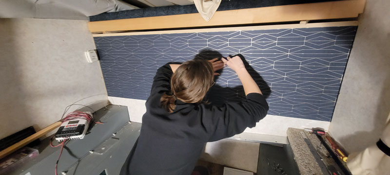 Camper Build Out Wall Decor