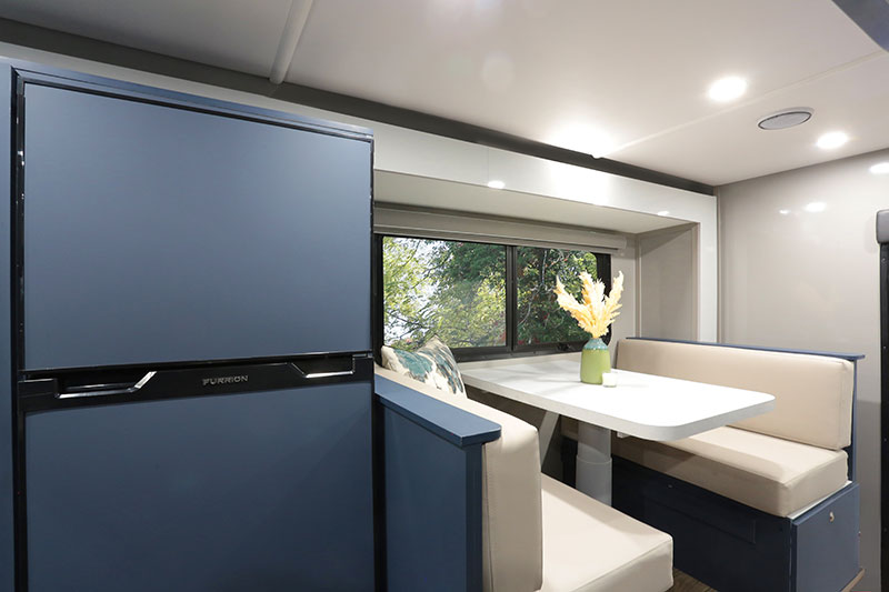 Citation 10-2 Blue Cabinet Interior