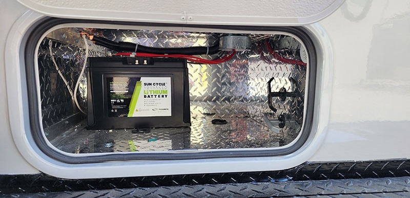 Citation Explore Battery Compartment