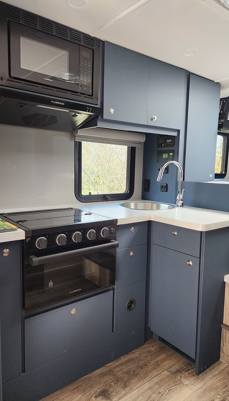 Citation Explore Camper Sapphire Kitchen