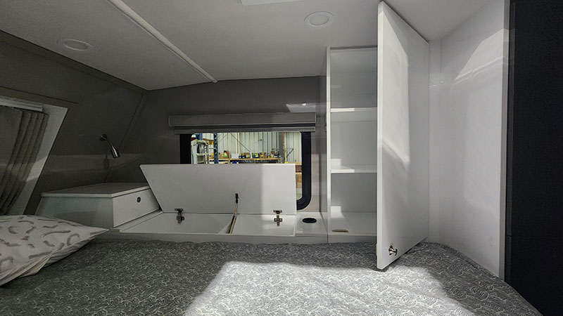Citation Storage Compartment Bed
