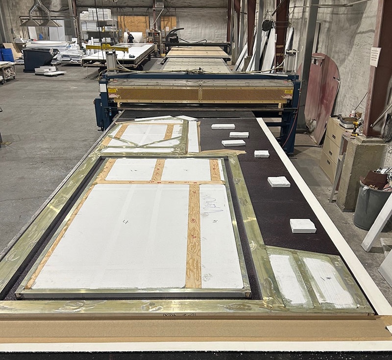 Citation Wall With Closed Cell Foam