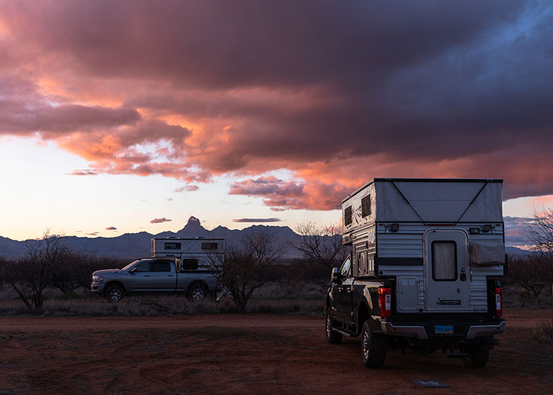 FWC NWR Campsite Sunset