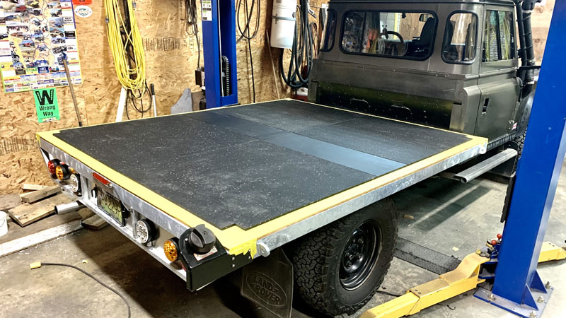 Flatbed With Mat