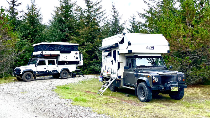 Landrovers Overland Explorer Vehicles And Total Composites