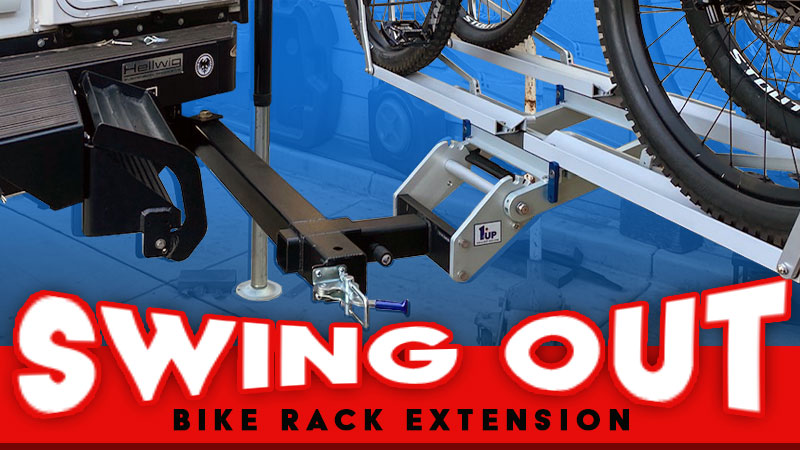 Swing Out Bike Extension For Truck Campers