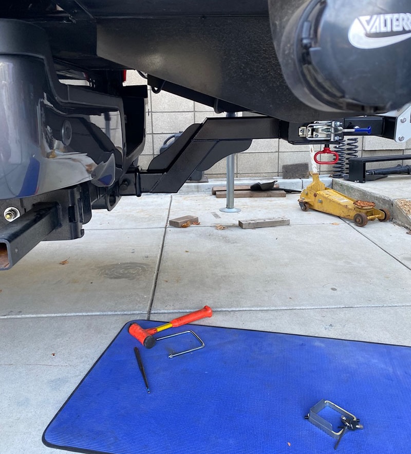 Swing Out Bike Rack Extension 3