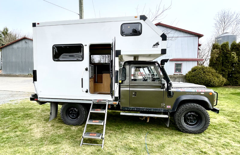 Total Composites Camper With Little Giant Steps