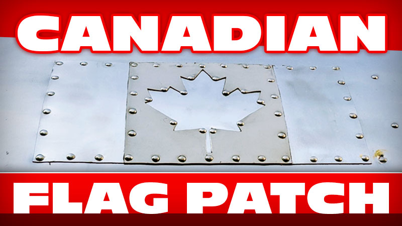 Canadian Flag Patch
