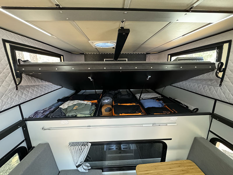 FWC Hawk 2024 Interior underbed storage