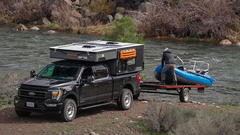FWC ORVIS Camper Putting Boat In Water