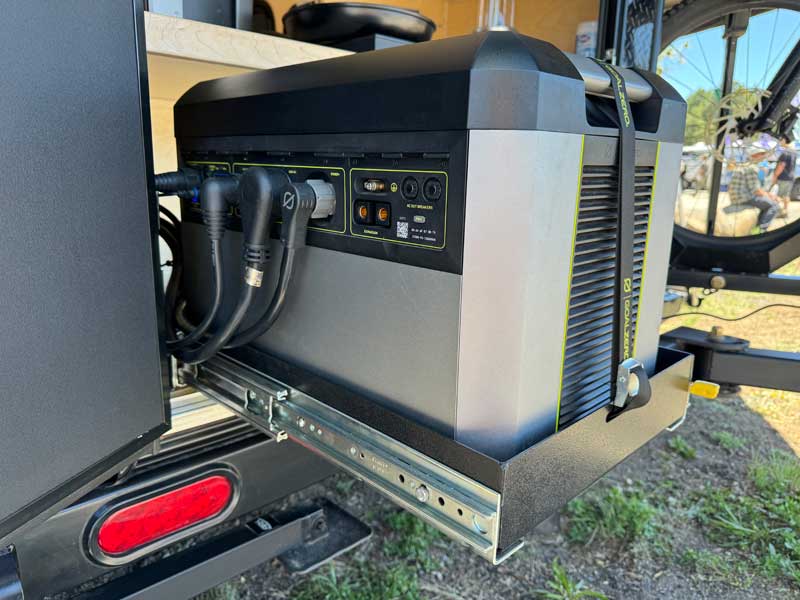Goal Zero Yeti 4000 Back Up Close