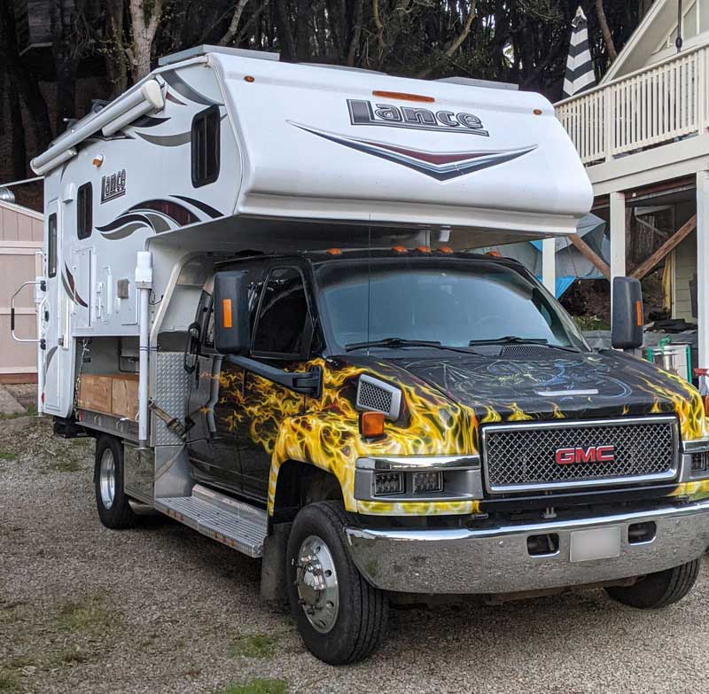Hot Rod Truck Camper