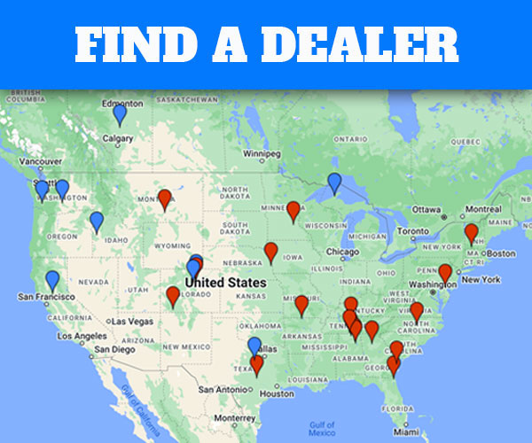Truck Camper Dealer Map