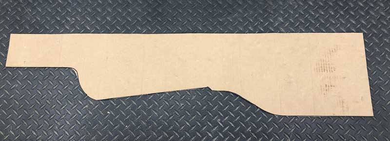 Rear Seat Modification Cut Out