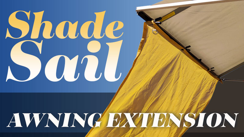 Shade Sail Awning Extension