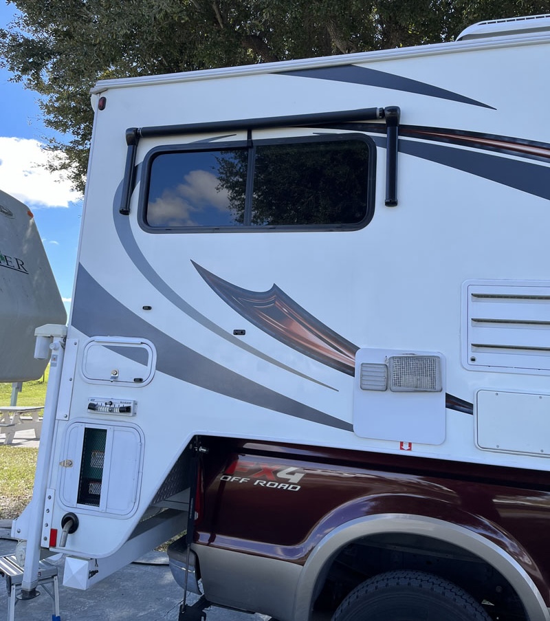 Slider Window Rain Solution Awnings Travel Position