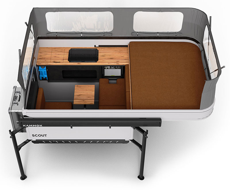 2025 Scout Pop Up Floor Plan 2