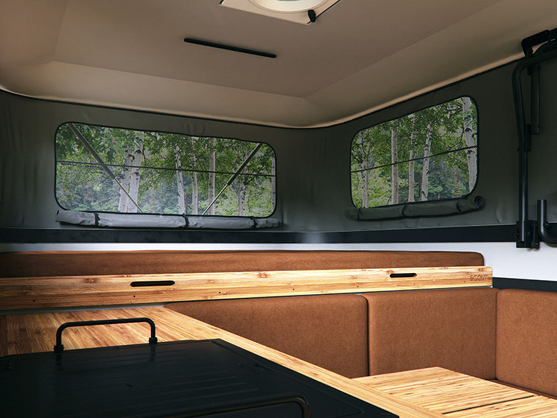 2025 Scout Pop Up Interior Cabover