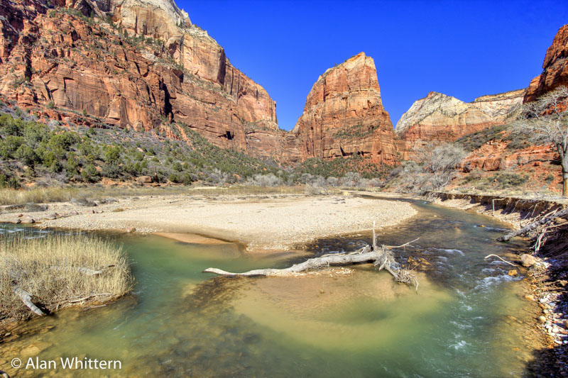 Angels Landing From Near The Trailhead