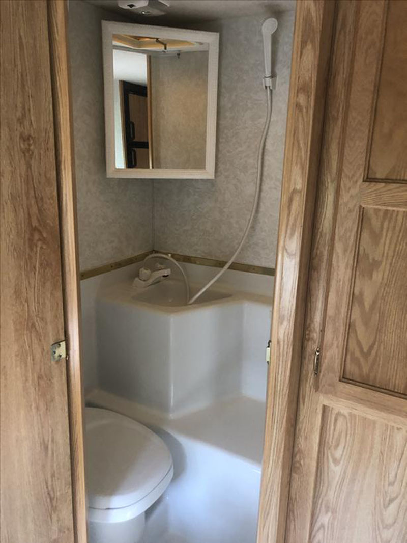 Bathroom before the Make Over