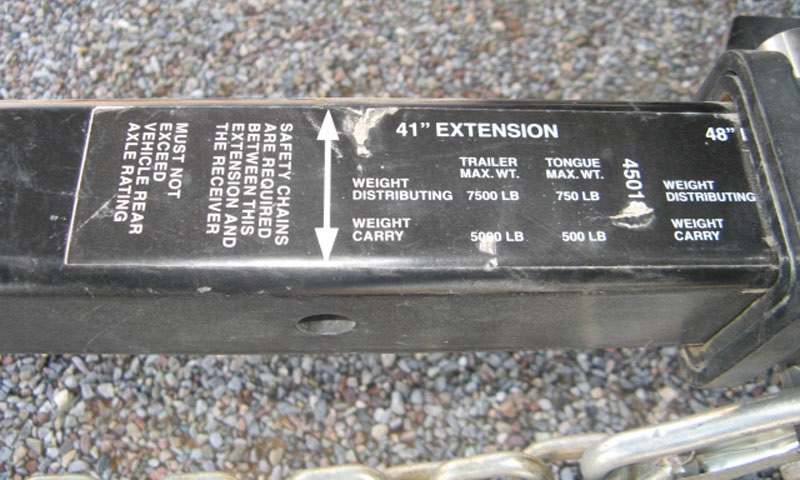 Hitch Extension Beef Up 4